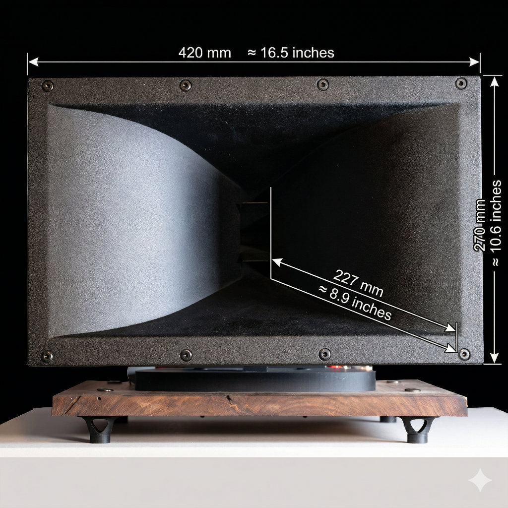 Magnum Large Horn Engine With Continuum Crossover  - pair
