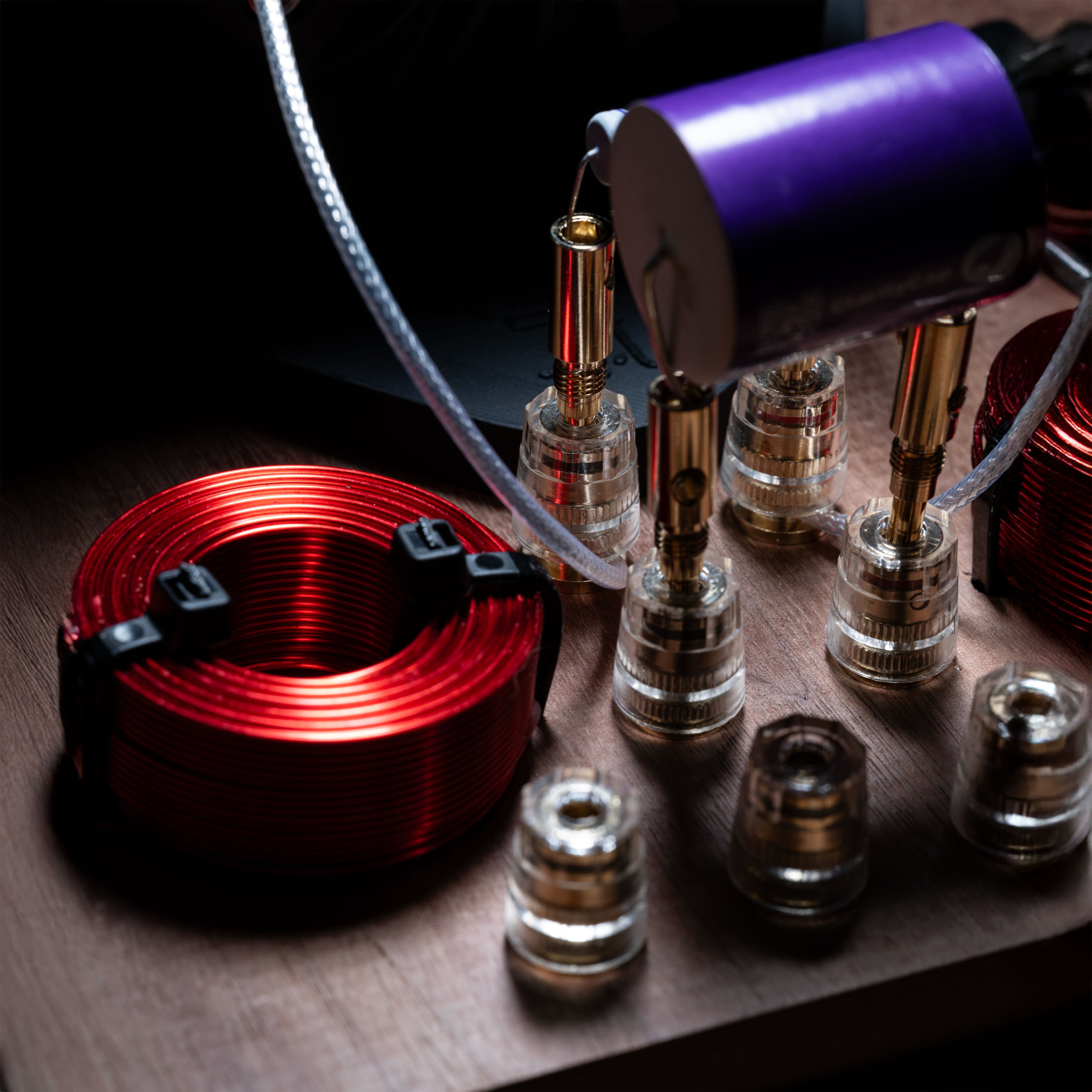 Horn X 2 Horn Engine with complete 2 way crossover (2) - plug and play ready