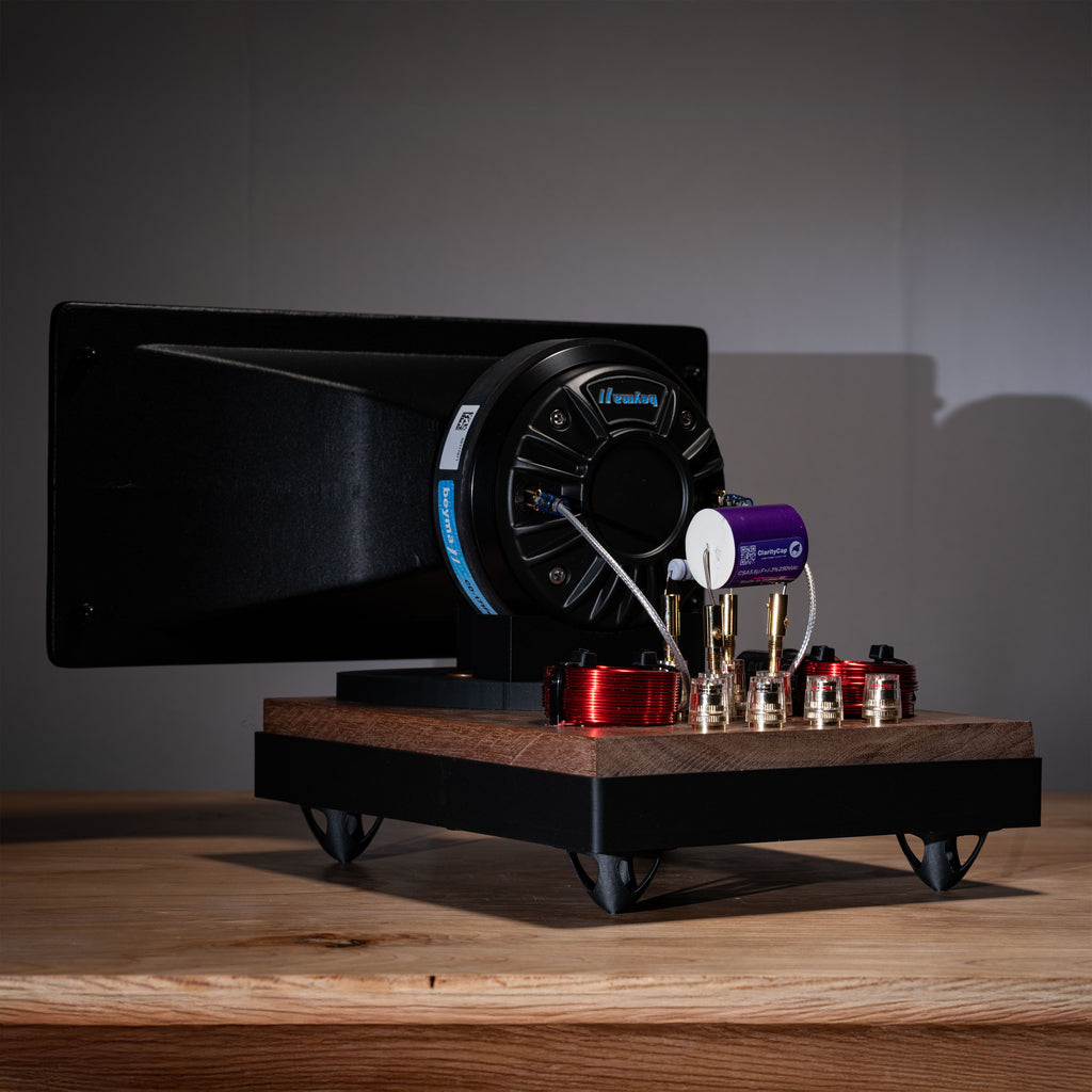 Horn X 2 Horn Engine with complete 2 way crossover (2) - plug and play ready