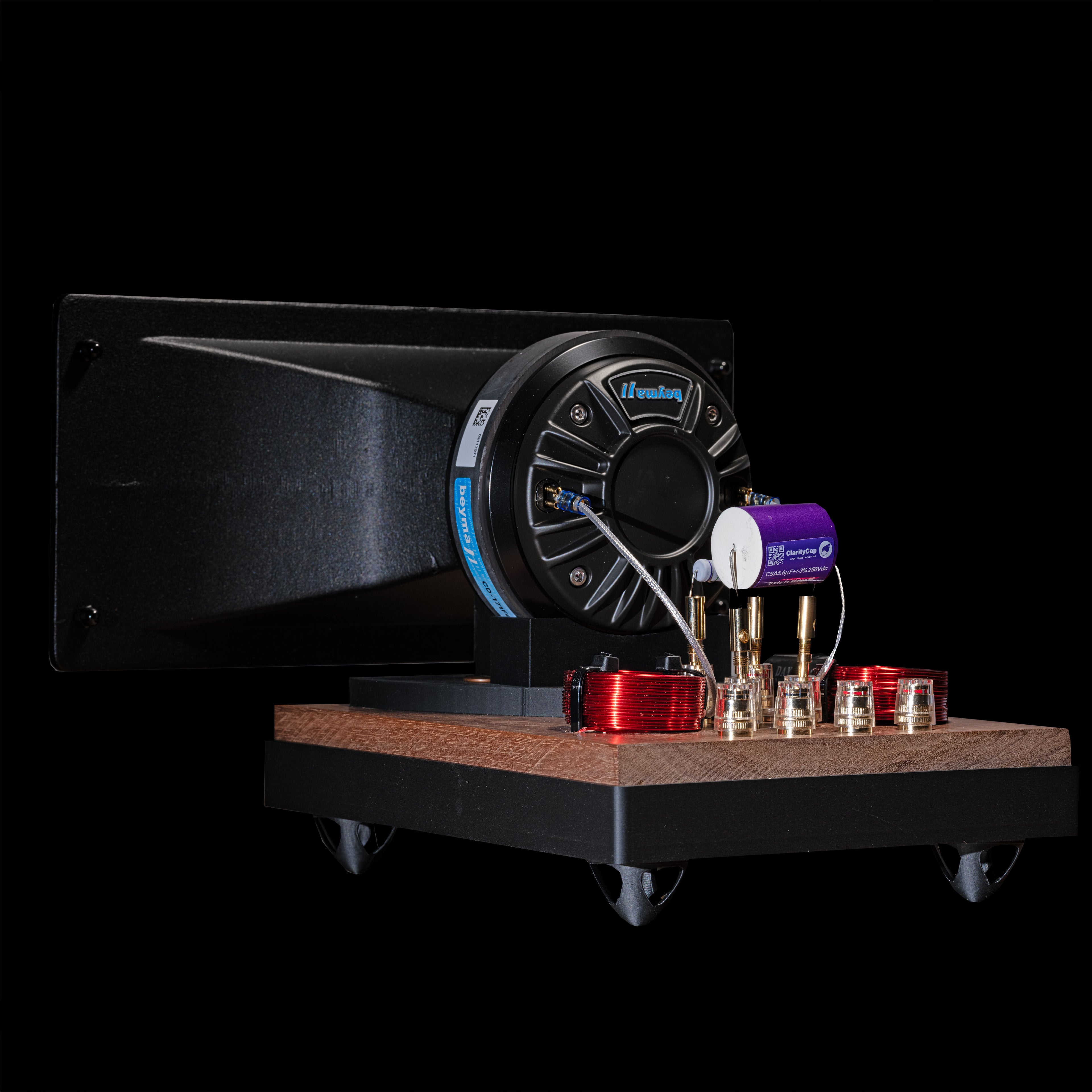 Horn X 2 Horn Engine with complete 2 way crossover (2) - plug and play ready